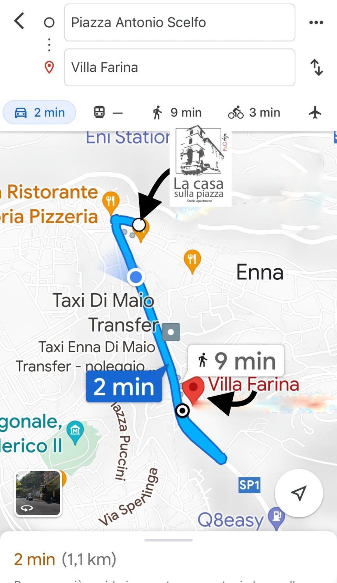 La Casa Sulla Piazza Lägenhet Enna Exteriör bild